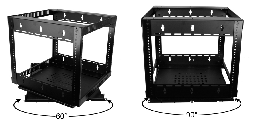 Custom Home Theater Swivel Rack